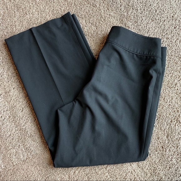 Macy's Black i.e. Petite Straight Leg Pant 12P - Picture 3 of 6